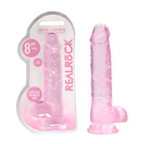 Buy REALROCK 8'' Realistic Dildo With Balls - Pink 20.3 cm Dong at NZ’s Mega Adult Toys Store. Discover premium sex toys with discreet shipping at the best price in NZ