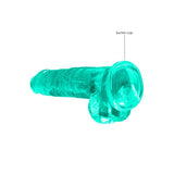 Buy REALROCK 8'' Realistic Dildo With Balls - Turquoise 20.3 cm Dong at NZ’s Mega Adult Toys Store. Discover premium sex toys with discreet shipping at the best price in NZ