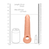 Buy REALROCK 9'' Realistic Penis Extender with Rings - Flesh 22.9 cm Penis Extension Sleeve at NZ’s Mega Adult Toys Store. Discover premium sex toys with discreet shipping at the best price in NZ