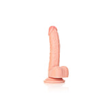 Buy REALROCK Realistic Regular Curved Dong with Balls - 18 cm - Flesh 18 cm (7'') Dong at NZ’s Mega Adult Toys Store. Discover premium sex toys with discreet shipping at the best price in NZ