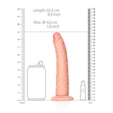 Buy REALROCK Realistic Slim Dildo with Suction Cup - 20.5cm - Flesh 20.5 cm (8'') Dong at NZ’s Mega Adult Toys Store. Discover premium sex toys with discreet shipping at the best price in NZ