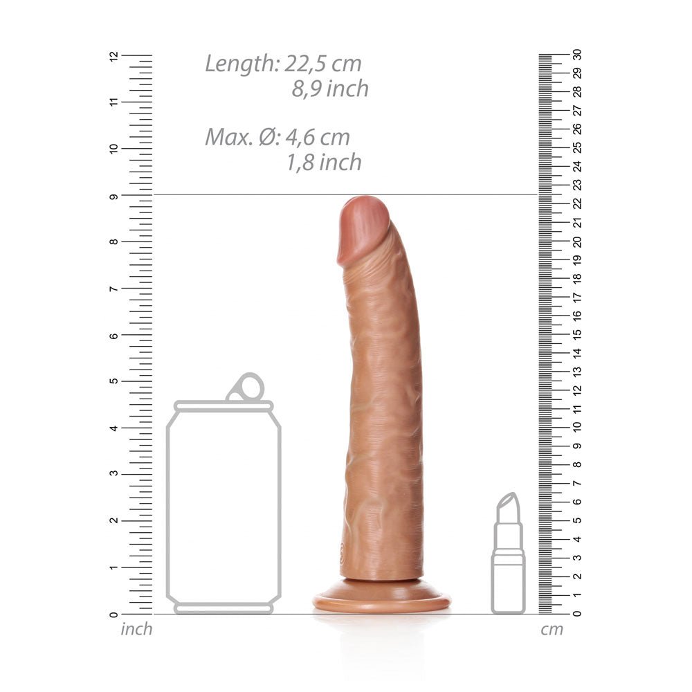 Buy REALROCK Realistic Slim Dildo with Suction Cup - 20.5cm - Tan 20.5 cm (8'') Dong at NZ’s Mega Adult Toys Store. Discover premium sex toys with discreet shipping at the best price in NZ