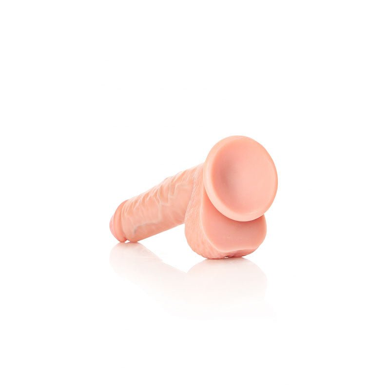 Buy REALROCK Straight Realistic Dildo with Balls - 18 cm - Flesh 18 cm (7'') Dong at NZ’s Mega Adult Toys Store. Discover premium sex toys with discreet shipping at the best price in NZ