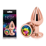 Buy Rear Assets Rose Gold Medium - Rose Gold Medium Metal Butt Plug with Rainbow Gem Base at NZ’s Mega Adult Toys Store. Discover premium sex toys with discreet shipping at the best price in NZ