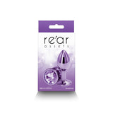 Buy Rear Assets - Small - Purple - Purple 7.1 cm Small Metal Butt Plug with Purple Round Gem Base at NZ’s Mega Adult Toys Store. Discover premium sex toys with discreet shipping at the best price in NZ