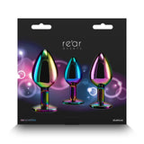 Buy Rear Assets Trainer Kit - Multicolour - Rainbow Heart - Multi Coloured Metallic Butt Plugs with Rainbow Hearts - Set of 3 Sizes at NZ’s Mega Adult Toys Store. Discover premium sex toys with discreet shipping at the best price in NZ