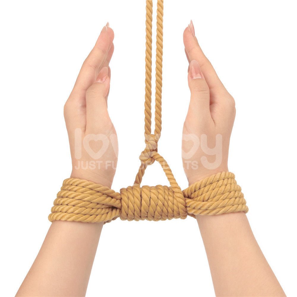 Buy Rebellion Reign Bondage Rope - Natural - Natural Bondage Rope - 10 metre length at NZ’s Mega Adult Toys Store. Discover premium sex toys with discreet shipping at the best price in NZ