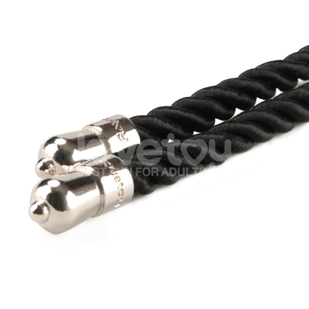 Buy Rebellion Reign Silky Bondage Rope - Black - Black Bondage Rope - 10 metre length at NZ’s Mega Adult Toys Store. Discover premium sex toys with discreet shipping at the best price in NZ