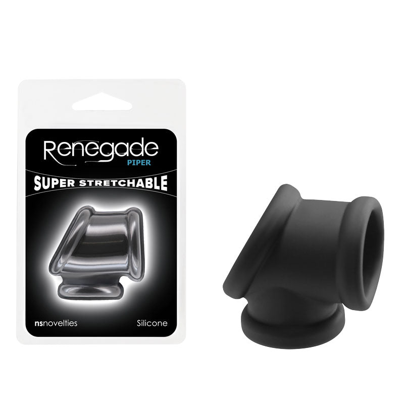 Buy Renegade Piper - Black - Black Cock & Balls Tube at NZ’s Mega Adult Toys Store. Discover premium sex toys with discreet shipping at the best price in NZ