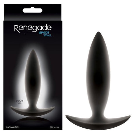 Buy Renegade - Spades - Black 10 cm (4'') Small Butt Plug at NZ’s Mega Adult Toys Store. Discover premium sex toys with discreet shipping at the best price in NZ