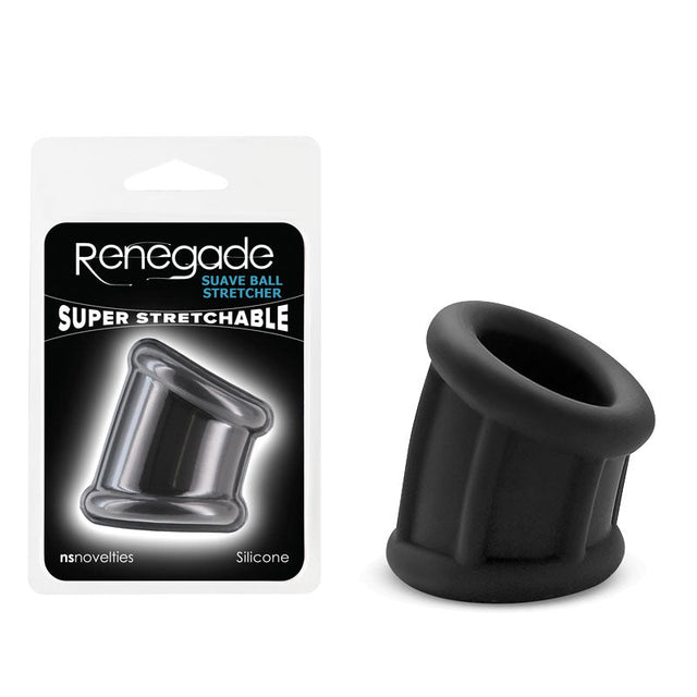 Buy Renegade Suave Ball Stretcher - Black Ball Stretcher at NZ’s Mega Adult Toys Store. Discover premium sex toys with discreet shipping at the best price in NZ