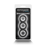 Buy Renegade Threefold - Black - Black Cock & Balls Rings at NZ’s Mega Adult Toys Store. Discover premium sex toys with discreet shipping at the best price in NZ