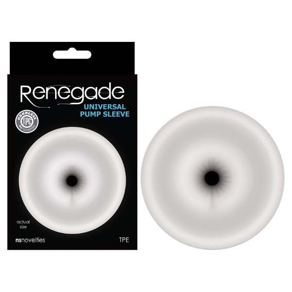 Buy Renegade Universal Pump Sleeve - Clear Ass - Shaped Penis Pump Sleeve at NZ’s Mega Adult Toys Store. Discover premium sex toys with discreet shipping at the best price in NZ