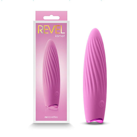 Buy Revel Kismet - Pink - Pink 11.8 cm USB Rechargeable Vibrator at NZ’s Mega Adult Toys Store. Discover premium sex toys with discreet shipping at the best price in NZ