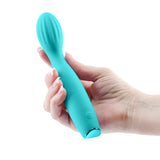 Buy Revel Pixie - Teal - Teal 17.3 cm USB Rechargeable Vibrator at NZ’s Mega Adult Toys Store. Discover premium sex toys with discreet shipping at the best price in NZ