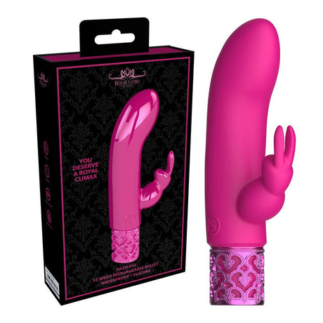 Buy ROYAL GEMS Dazzling - Silicone Rechargeable Bullet - Pink 12 cm USB Rechargeable Bullet at NZ’s Mega Adult Toys Store. Discover premium sex toys with discreet shipping at the best price in NZ