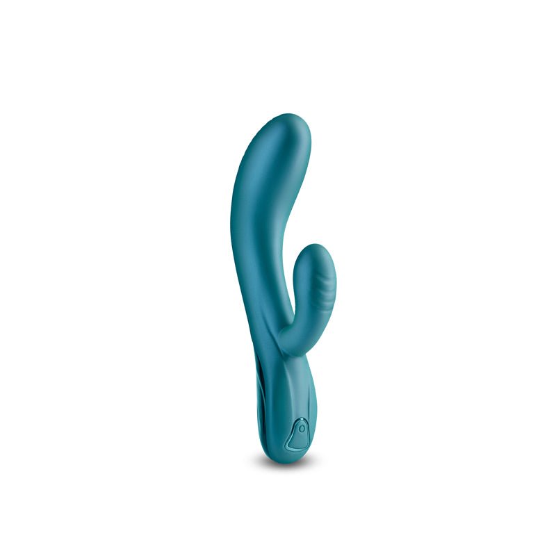 Buy Royals - Regent - Metallic Green - Metallic Green 19.3 cm USB Rechargeable Rabbit Vibrator at NZ’s Mega Adult Toys Store. Discover premium sex toys with discreet shipping at the best price in NZ