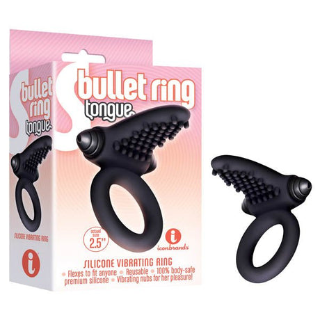 Buy S - Bullet Ring - Tongue - Black Vibrating Cock Ring at NZ’s Mega Adult Toys Store. Discover premium sex toys with discreet shipping at the best price in NZ