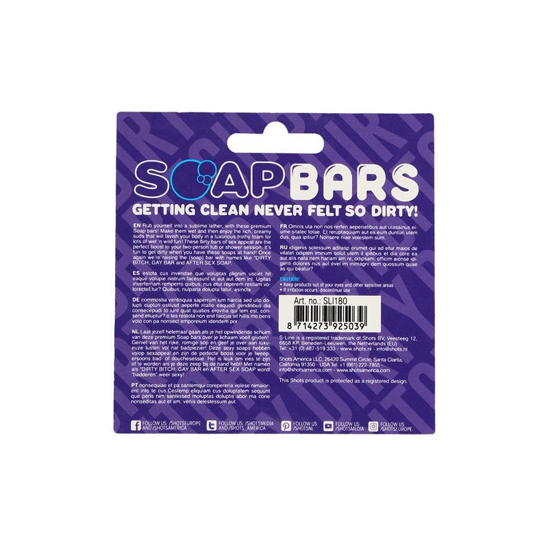 Buy S - LINE Soap Bar - Dirty Bitch - Purple Novelty Soap at NZ’s Mega Adult Toys Store. Discover premium sex toys with discreet shipping at the best price in NZ