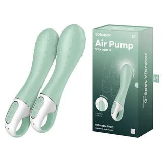 Buy Satisfyer Air Pump Vibrator 3 - Mint at NZ’s Mega Adult Toys Store. Discover premium sex toys with discreet shipping at the best price in NZ