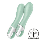 Buy Satisfyer Air Pump Vibrator 3 - Mint USB Rechargeable Inflatable Vibrator at NZ’s Mega Adult Toys Store. Discover premium sex toys with discreet shipping at the best price in NZ