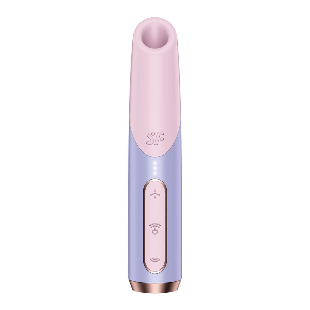 Buy Satisfyer Bold Kiss - Purple USB Rechargeable Air Pulse Stimulator at Oh Joy. Discover premium sex toys with discreet shipping at the best price in NZ