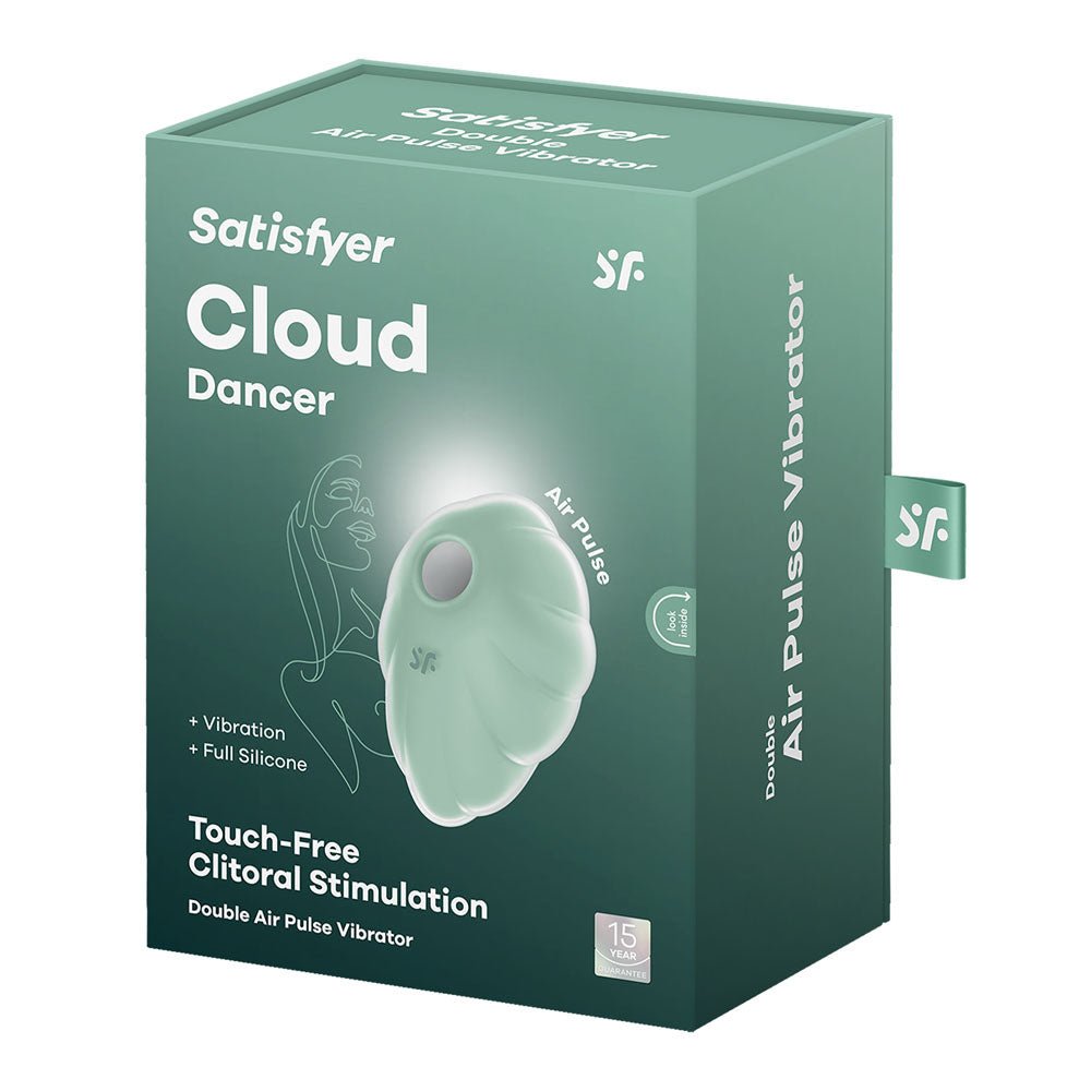 Buy Satisfyer Cloud Dancer - Mint - Mint USB Rechargeable Vibrating Air Pulse Stimulator at NZ’s Mega Adult Toys Store. Discover premium sex toys with discreet shipping at the best price in NZ