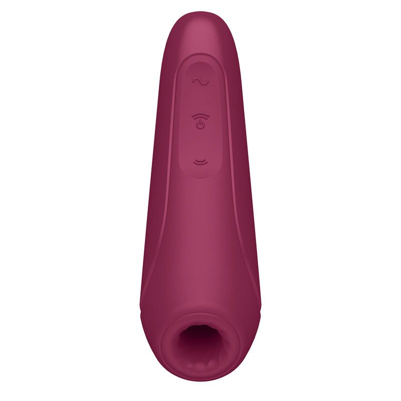 Buy Satisfyer Curvy 1+ - App Contolled Touch - Free USB - Rechargeable Clitoral Stimulator with Vibration at NZ’s Mega Adult Toys Store. Discover premium sex toys with discreet shipping at the best price in NZ