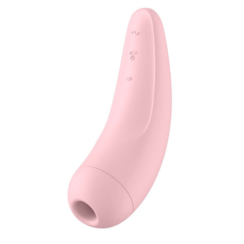 Buy Satisfyer Curvy 2+ - App Contolled Touch - Free USB - Rechargeable Clitoral Stimulator with Vibration at Oh Joy. Discover premium sex toys with discreet shipping at the best price in NZ