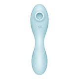 Buy Satisfyer Curvy Trinity 5 - Blue USB Rechargeable Air Pulse Stimulator & Vibrator with App Control at Oh Joy. Discover premium sex toys with discreet shipping at the best price in NZ