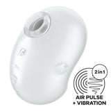 Buy Satisfyer Cutie Ghost - White - White USB Rechargeable Air Pulse Stimulator at NZ’s Mega Adult Toys Store. Discover premium sex toys with discreet shipping at the best price in NZ