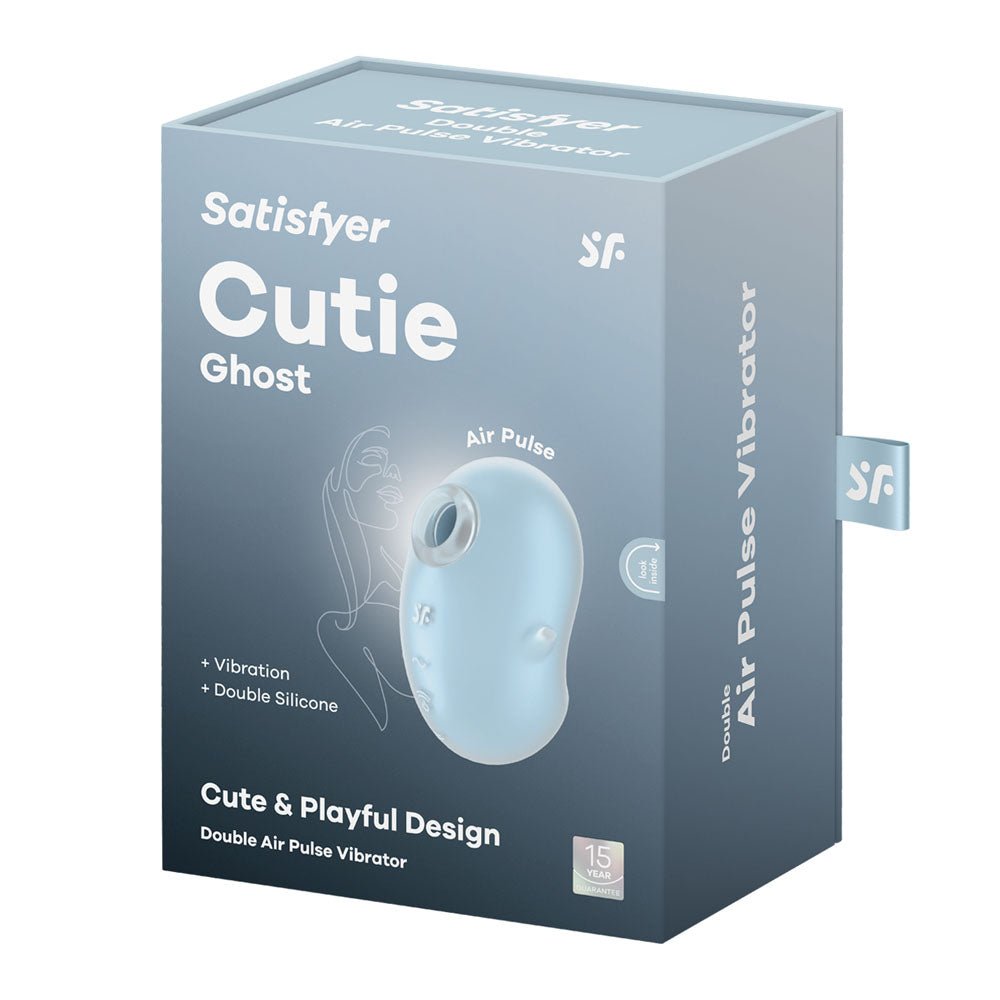 Buy Satisfyer Cutie Ghost - Blue - Blue USB Rechargeable Air Pulse Stimulator at NZ’s Mega Adult Toys Store. Discover premium sex toys with discreet shipping at the best price in NZ