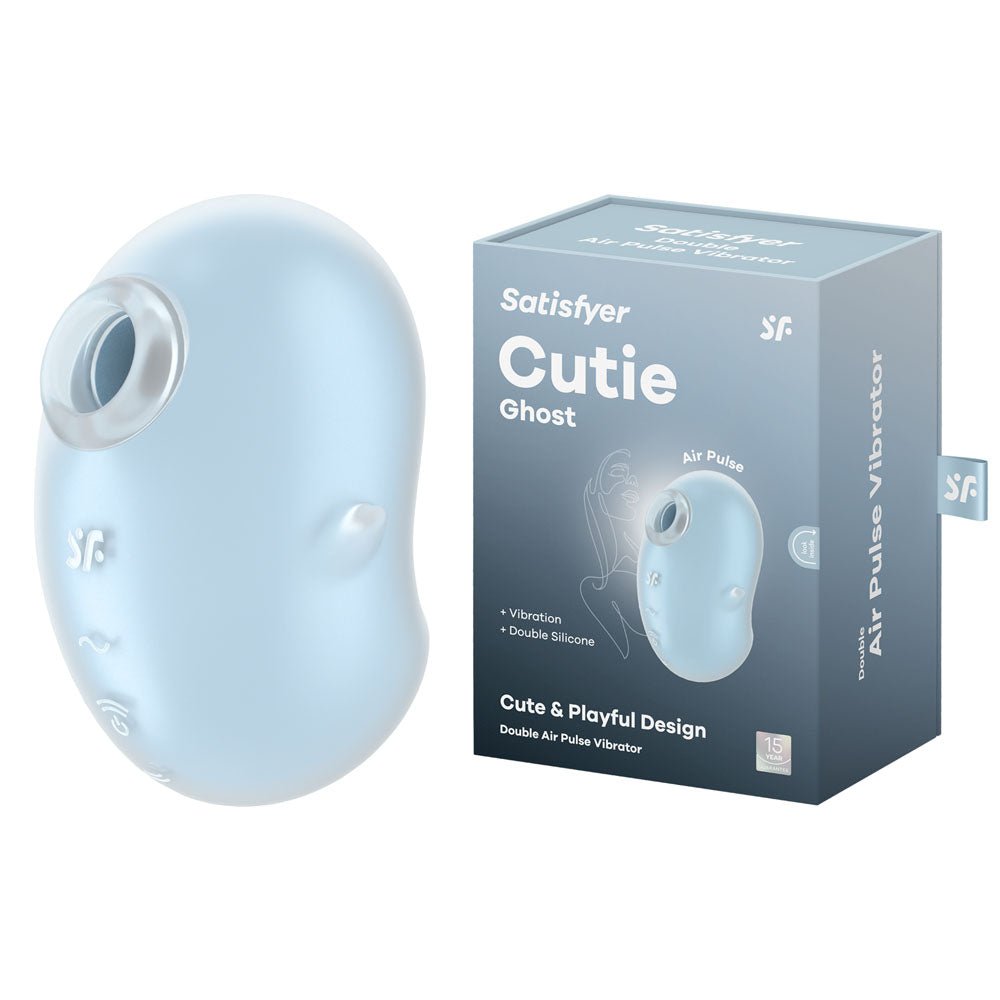 Buy Satisfyer Cutie Ghost - Blue - Blue USB Rechargeable Air Pulse Stimulator at NZ’s Mega Adult Toys Store. Discover premium sex toys with discreet shipping at the best price in NZ