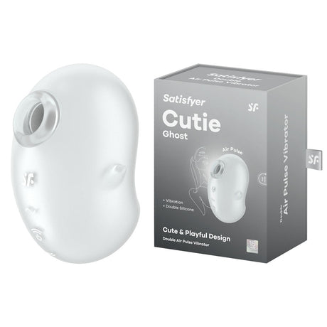 Buy Satisfyer Cutie Ghost - White - White USB Rechargeable Air Pulse Stimulator at NZ’s Mega Adult Toys Store. Discover premium sex toys with discreet shipping at the best price in NZ