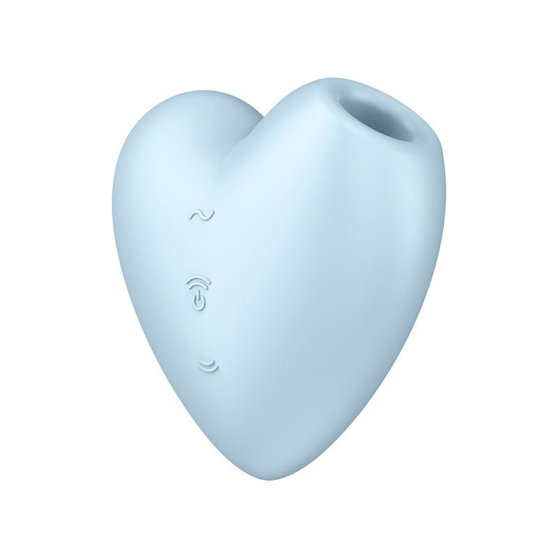 Buy Satisfyer Cutie Heart - Blue - Blue USB Rechargeable Air Pulsation Stimulator with Vibration at NZ’s Mega Adult Toys Store. Discover premium sex toys with discreet shipping at the best price in NZ