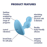 Buy Satisfyer Deep Diver - Light Blue Vibrating Butt Plug with App Control at NZ’s Mega Adult Toys Store. Discover premium sex toys with discreet shipping at the best price in NZ