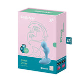 Buy Satisfyer Deep Diver - Light Blue Vibrating Butt Plug with App Control at NZ’s Mega Adult Toys Store. Discover premium sex toys with discreet shipping at the best price in NZ