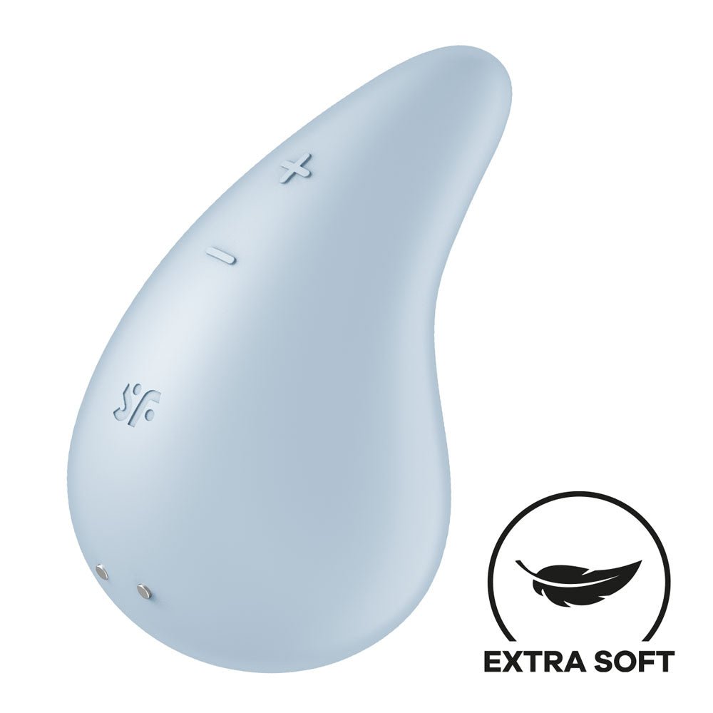 Buy Satisfyer Dew Drop - Light Blue USB Rechargeable Stimulator at NZ’s Mega Adult Toys Store. Discover premium sex toys with discreet shipping at the best price in NZ