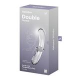 Buy Satisfyer Double Crystal - Clear Glass Double Ended Dildo at NZ’s Mega Adult Toys Store. Discover premium sex toys with discreet shipping at the best price in NZ