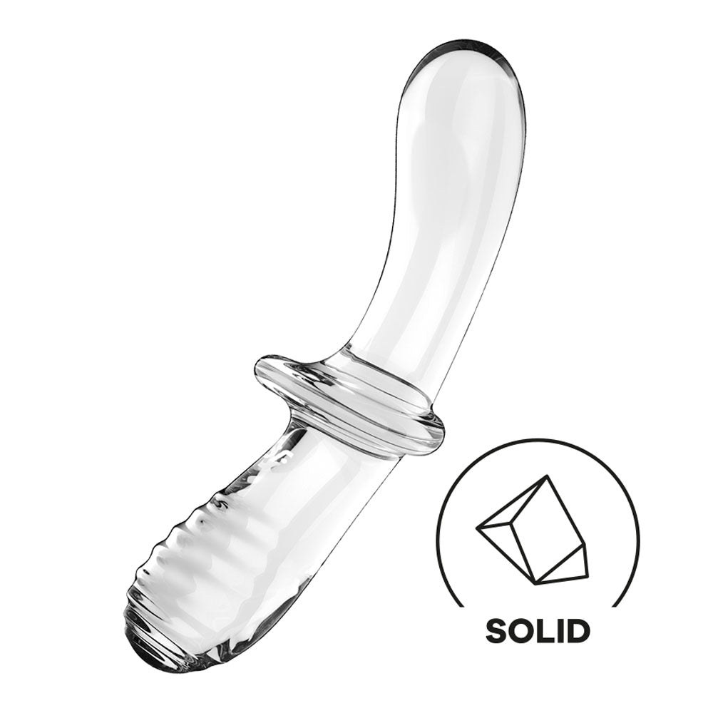 Buy Satisfyer Double Crystal - Clear Glass Double Ended Dildo at NZ’s Mega Adult Toys Store. Discover premium sex toys with discreet shipping at the best price in NZ