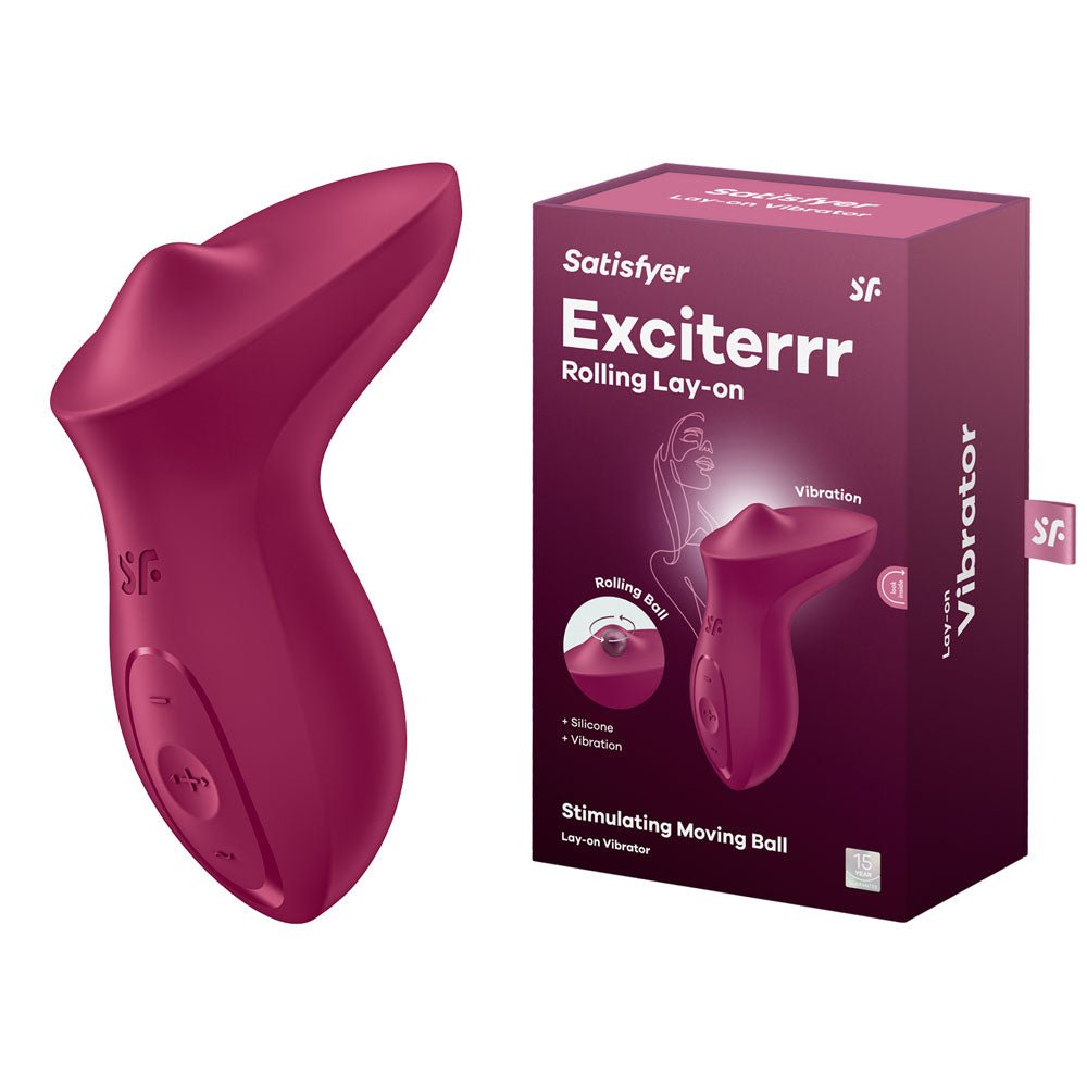 Buy Satisfyer Exciterrr - Berry USB Rechargeable Stimulator at NZ’s Mega Adult Toys Store. Discover premium sex toys with discreet shipping at the best price in NZ