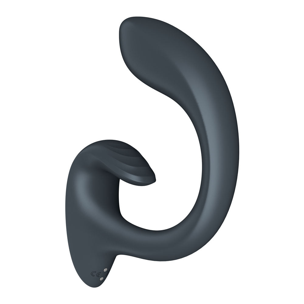 Buy Satisfyer G For Goddess 1 - Dark Grey - Dark Grey USB Rechargeable Vibrator with Clit Stim at NZ’s Mega Adult Toys Store. Discover premium sex toys with discreet shipping at the best price in NZ