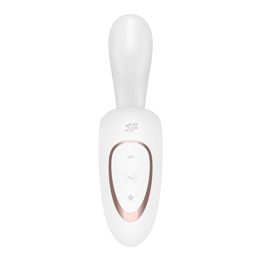 Buy Satisfyer G For Goddess 1 - White - White USB Rechargeable Vibrator with Clit Stim at NZ’s Mega Adult Toys Store. Discover premium sex toys with discreet shipping at the best price in NZ