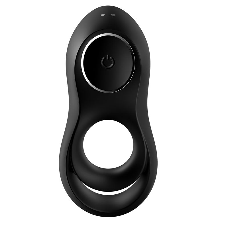 Buy Satisfyer Legendary Duo - Black USB Rechargeable Cock & Balls Ring at NZ’s Mega Adult Toys Store. Discover premium sex toys with discreet shipping at the best price in NZ