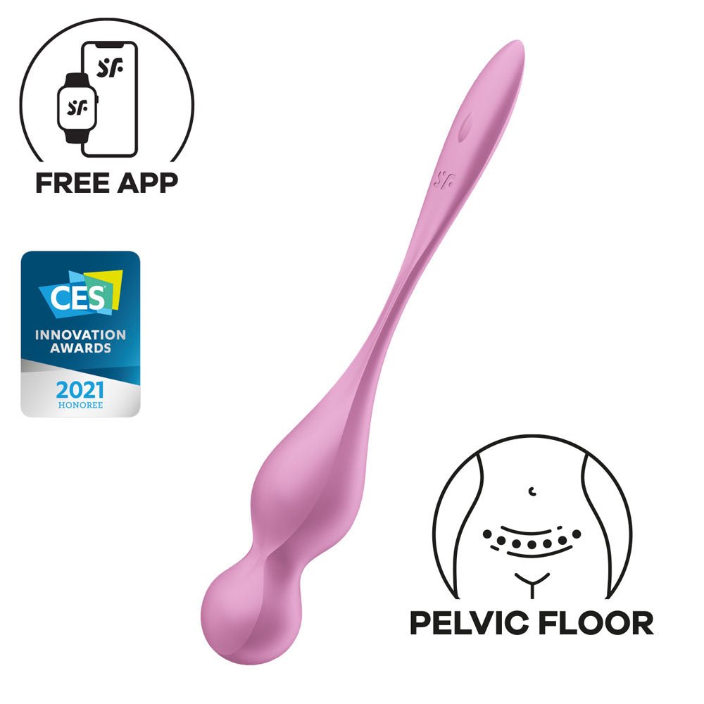 Buy Satisfyer Love Birds 1 - Pink - Pink USB Rechargeable Pelvic Floor Trainer with App Control at NZ’s Mega Adult Toys Store. Discover premium sex toys with discreet shipping at the best price in NZ