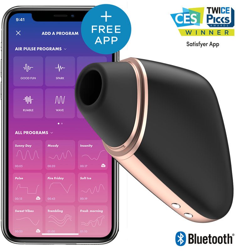 Buy Satisfyer Love Triangle - App Contolled Touch - Free USB - Rechargeable Clitoral Stimulator with Vibration at NZ’s Mega Adult Toys Store. Discover premium sex toys with discreet shipping at the best price in NZ