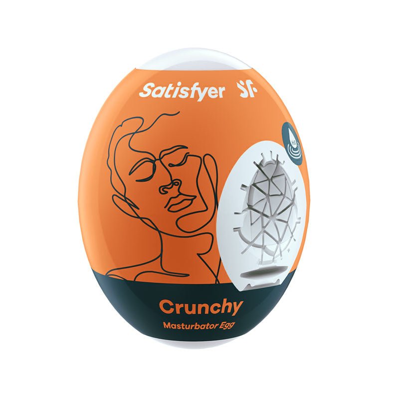 Buy Satisfyer Masturbator Egg - Crunchy - White Stroker Sleeve at NZ’s Mega Adult Toys Store. Discover premium sex toys with discreet shipping at the best price in NZ