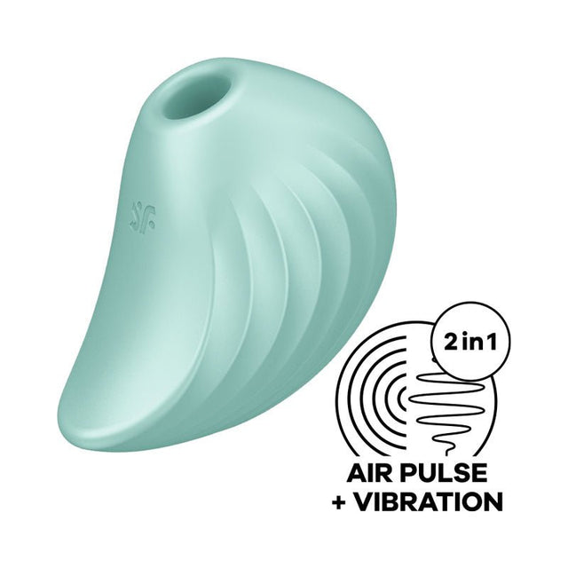 Buy Satisfyer Pearl Diver - Mint - Mint USB Rechargeable Air Pulsation Stimulator at NZ’s Mega Adult Toys Store. Discover premium sex toys with discreet shipping at the best price in NZ