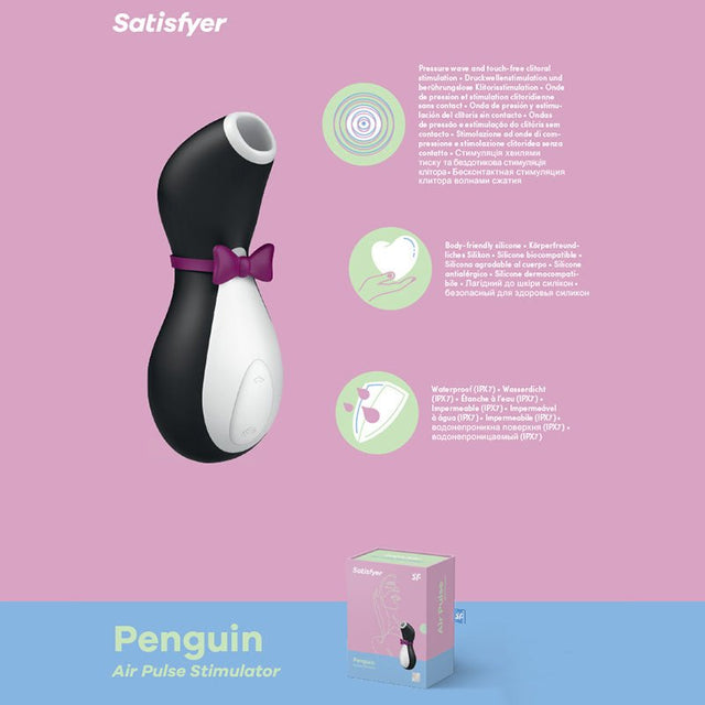 Buy Satisfyer Penguin - Touch - Free USB - Rechargeable Clitoral Stimulator at NZ’s Mega Adult Toys Store. Discover premium sex toys with discreet shipping at the best price in NZ