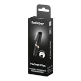 Buy Satisfyer Perfect Kiss - Black USB Rechargeable Air Pulse Stimulator at Oh Joy. Discover premium sex toys with discreet shipping at the best price in NZ